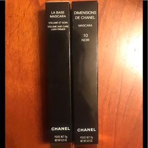 Chanel LA BASE MASCARA & DIMENSIONS MASCARA NOIR